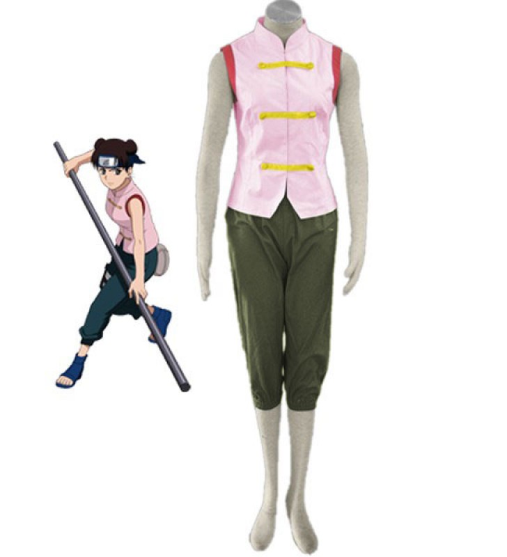 Costume Carnevale Pantaloni di Naruto 1 ° Tenten Costumi Cosplay Halloween
