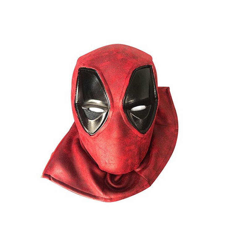 Deadpoo Mask Cosplay Mask RED in plastica PVC PVC Carnevale