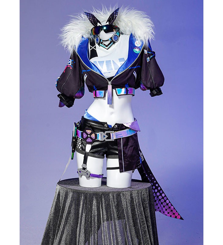 Honkai: Star Rail Game Cosplay Silver Wolf Costumi Cosplay Carnevale