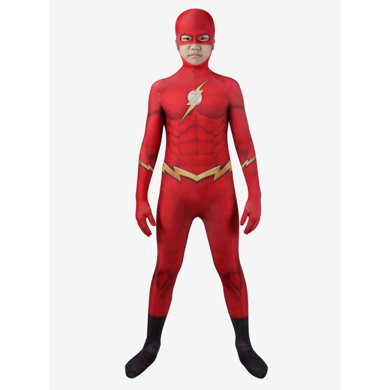 DC Comics The Flash stagione 8 Jason Garrick Kid Cosplay Suit Halloween