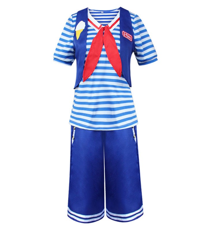 Stranger Things Stagione 3 Scoops Ahoy Robin Costumi Cosplay Carnevale Halloween