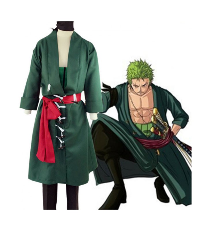 COSTUMENTO COSTUME ONE PIETTO SET POLY/COTON BLEND RORONOA ZORO Halloween