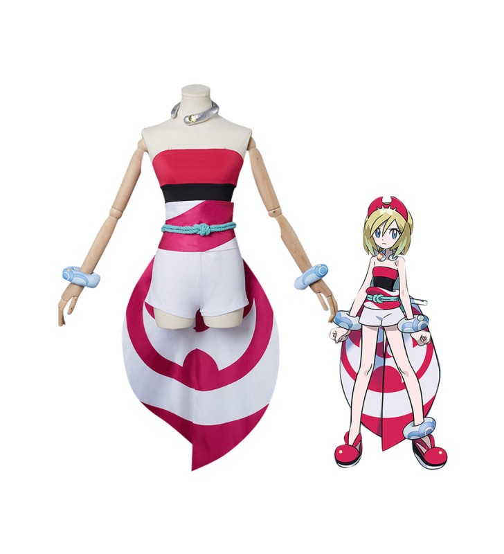 Pokemon Legends Arceus Gioco Cosplay Irida Costumi Cosplay Halloween