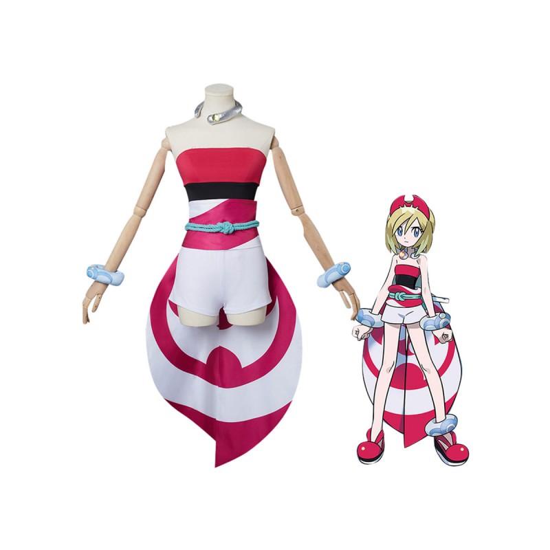 Pokemon Legends Arceus Gioco Cosplay Irida Costumi Cosplay Halloween