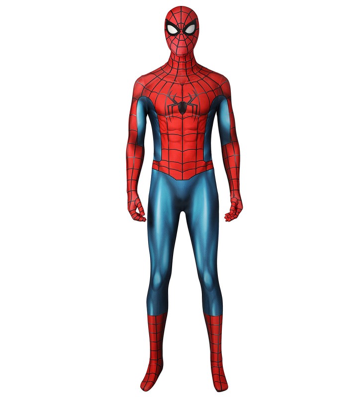 Marvel Comics SpiderMan: No Way Home Costumi Cosplay Peter Parker Catsuit Halloween