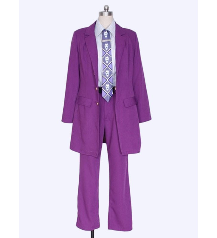 Kira JoJos Bizarre Adventure Yoshikage Costumi Cosplay Halloween