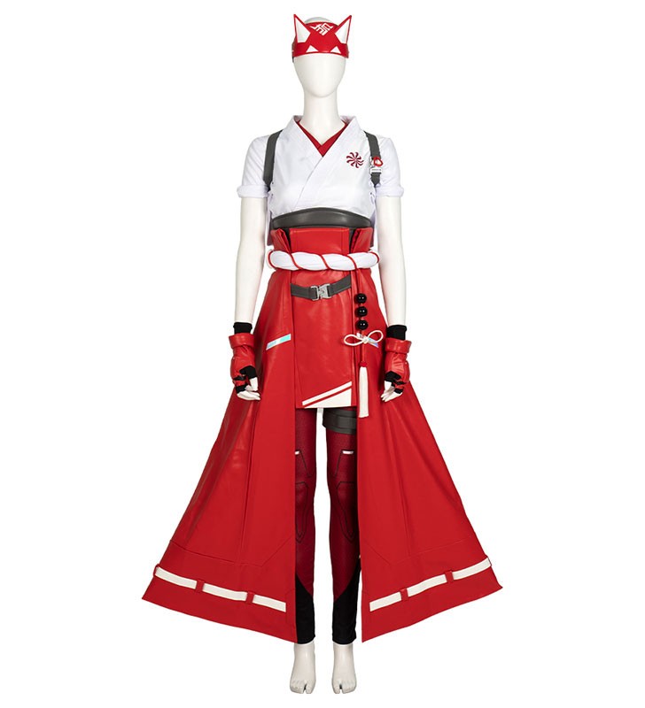 Overwatch2 Gioco Cosplay Kiriko Intero Costumi Cosplay Carnevale