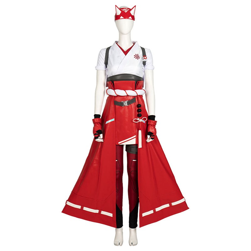 Overwatch2 Gioco Cosplay Kiriko Intero Costumi Cosplay Carnevale
