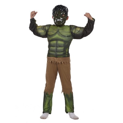 Marvel Comics Cosplay Verde American Comics Poliestere Tuta Maschera Body Poly/Misto cotone Marvel Comics Carnevale