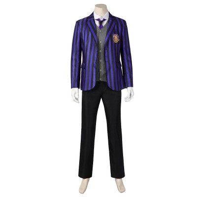 La Famiglia Addams TV Cosplay Eugene Otinger Costumi Cosplay Uniformi