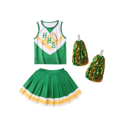 Dramma TV Stranger Things Stagione 4 Hawkins High School Costumi di carnevale femminili per cheerleader Halloween