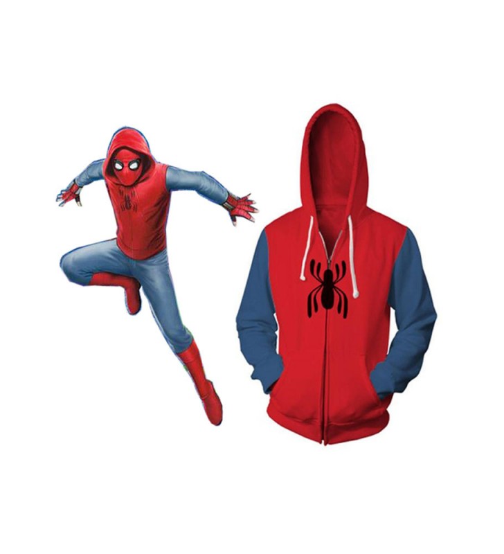SpiderMan in flanella top Costumi Cosplay Halloween