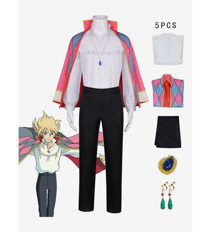 Il castello errante di Howl Howl Set completo costumi cosplay Carnevale Halloween