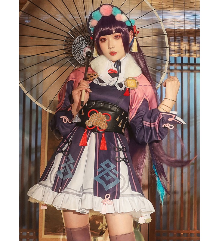 Genshin Impact Yun Jin Costume Mihoyo Gioco Set completo Costumi Cosplay Carnevale Halloween
