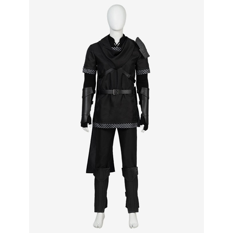 The Legend Of Zelda Game Cosplay Link Costumi Cosplay Black Verison senza scarpe Carnevale