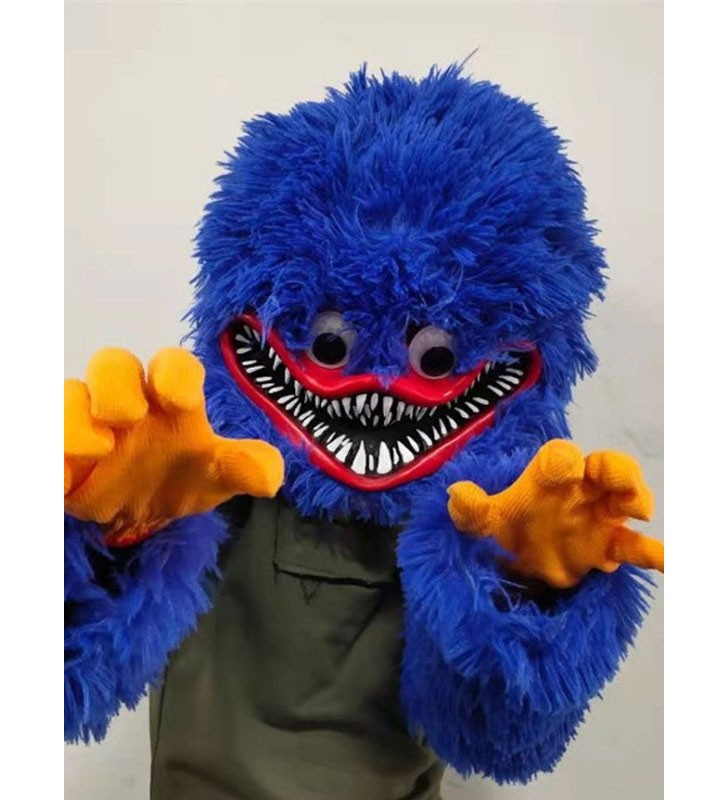 Poppy Playtime Gioco Cosplay Huggy Wuggy Cosplay Mask Carnevale