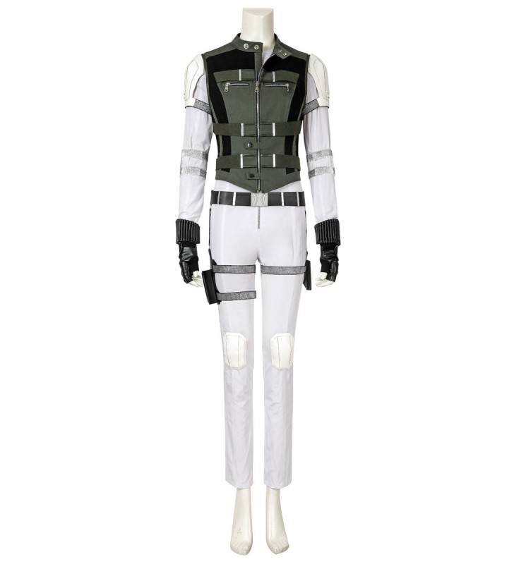 Black Widow Yelena Belova Set pelle PU Marvel Comics Costumi Cosplay Halloween