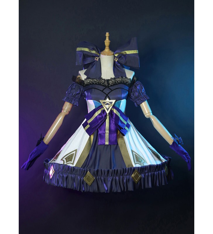 Lol League of Legends Gwen Set completo Costumi Cosplay Carnevale