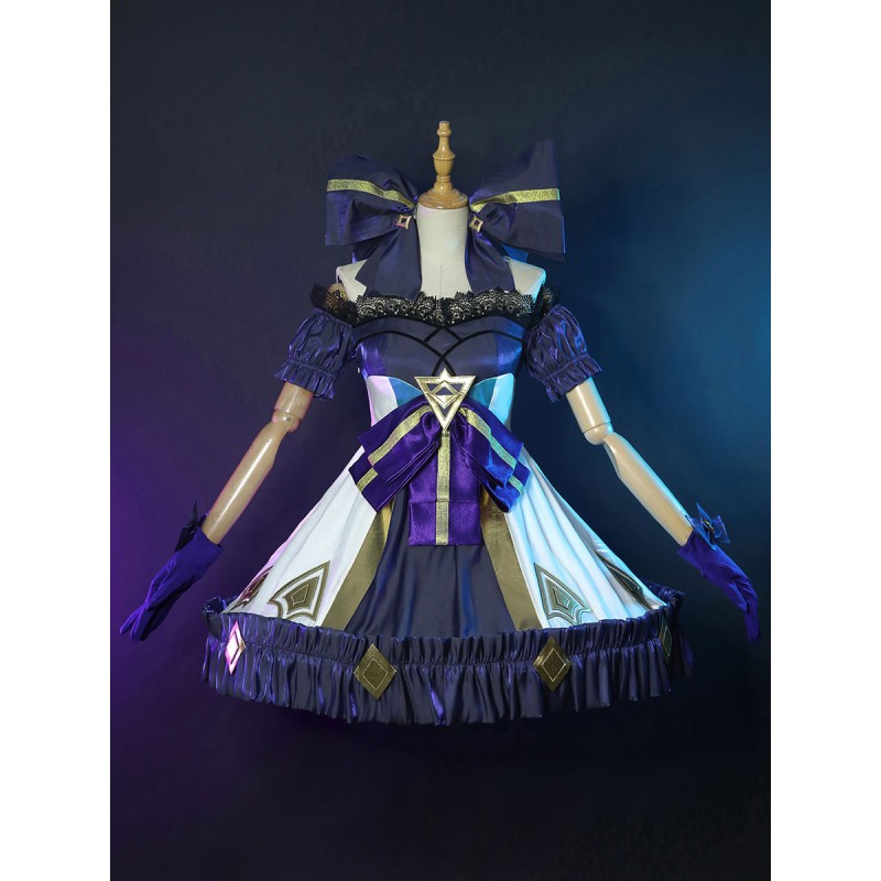 Lol League of Legends Gwen Set completo Costumi Cosplay Carnevale