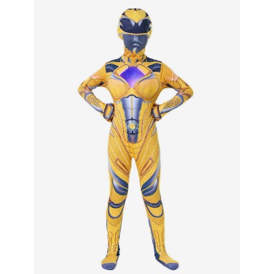 Power Rangers 2017 Moive Cosplay Kid Costumi Cosplay Carnevale Halloween