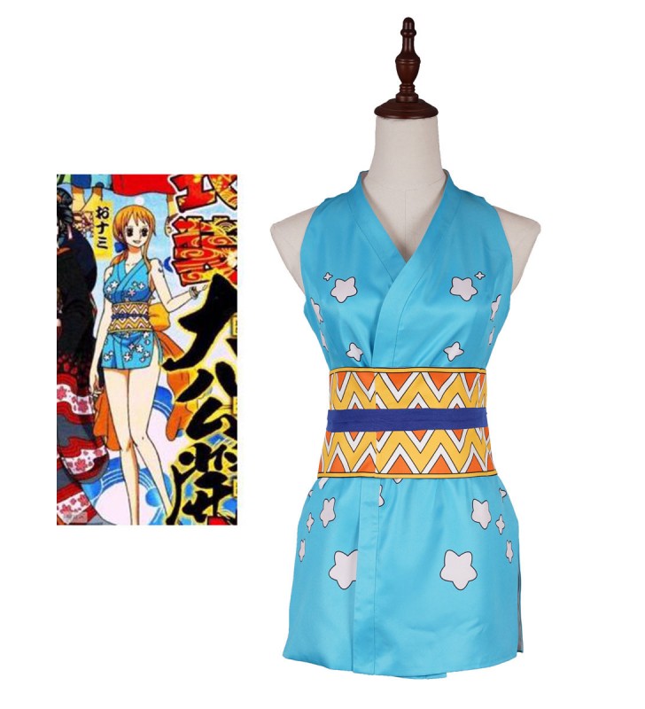 Un pezzo abito da Nami Costumi Cosplay Halloween