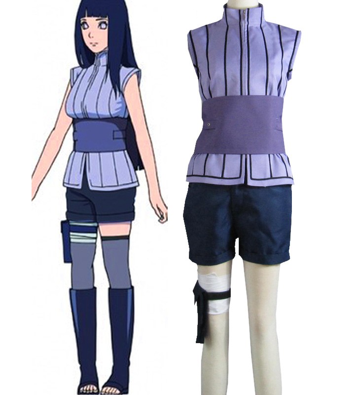 Costume Carnevale Naruto Hinata Hyuga Il Film L'ultimo Costumi Cosplay Halloween