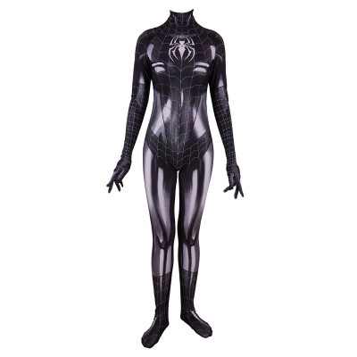Femeal Spider Man Nero Cosplay Tuta Marvel Comics Carnevale Costumi Cosplay Halloween