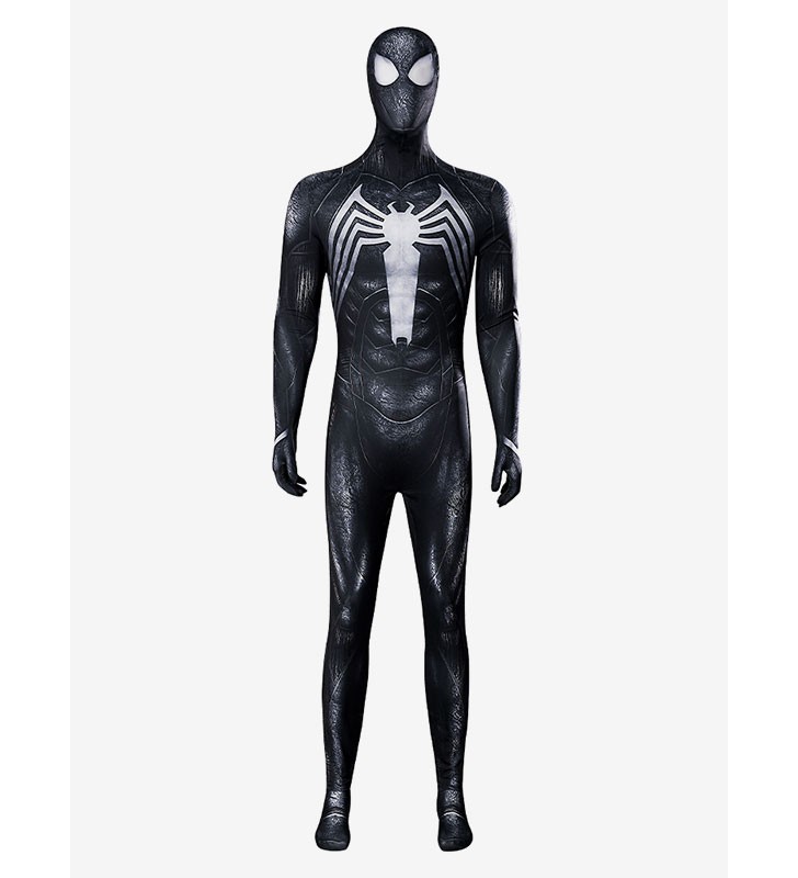 SpiderMan Cosplay PS5 Marvel Spiderman 2 Gioco Cosplay Symbiote SpiderMan Cosplay Suit Carnevale Halloween