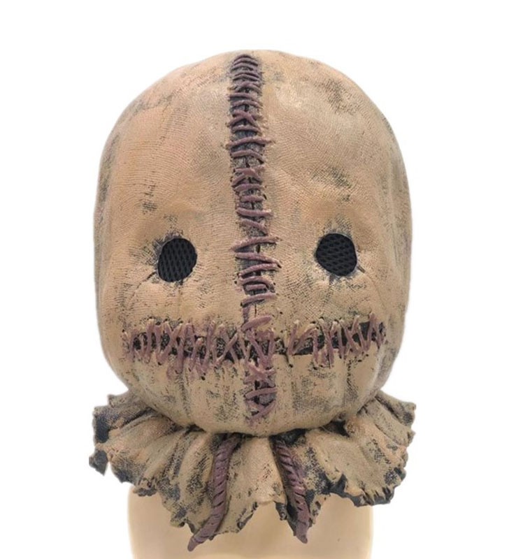Trick #39;R Treat Movie Cosplay Sackman Sam Samhain Cosplay Mask Carnevale Halloween