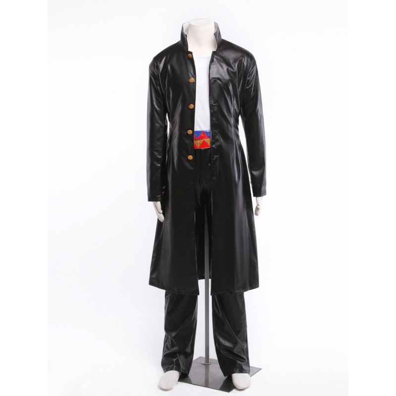 Costume Carnevale Bizzarre Adventure Kujo Jotaro in pelle personaggio Anime Costume di JoJo Halloween