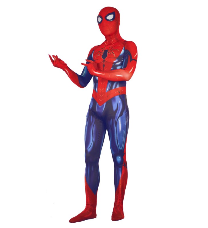Spider Many AllNew AllDifferent Alwoe Cosplay Tuta Lycra Spandex Unisex 3D Style Marvel Comics Zentai Costumi Cosplay Carnevale