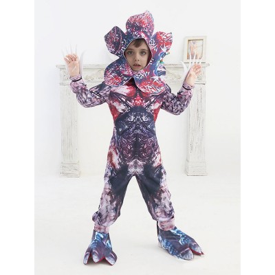 Stranger Things TV Cosplay Kid Demogorgon Costumi Cosplay Halloween