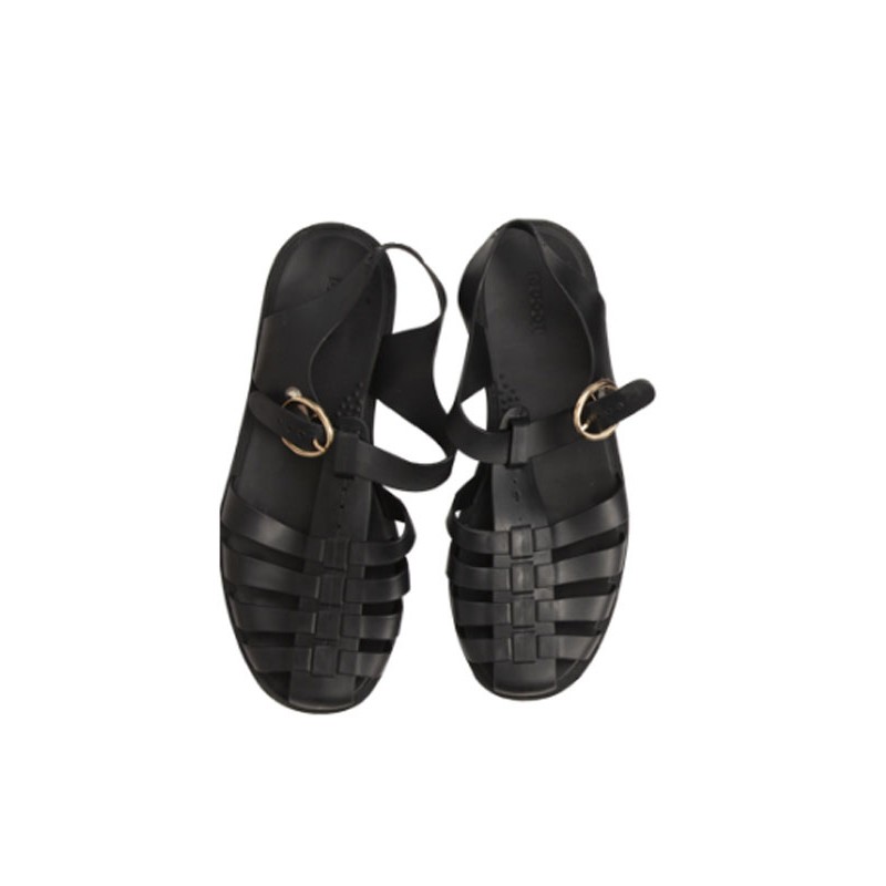 Loki Kang The Conqueror Cosplay Scarpe PU Sandali neri in pelle