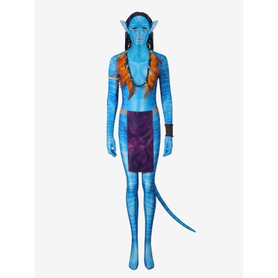 Tuta Cosplay Avatar 2 The Way of Water Neytiri