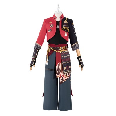 Genshin Impact Thoma Cosplay Costume completo Set completo Mihoyo gioco Costumi Cosplay Halloween