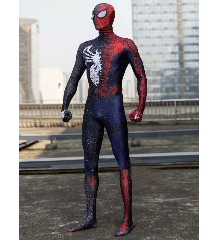 Costumi Cosplay Marvel Comics Cosplay Spider Man HalfSymbiote