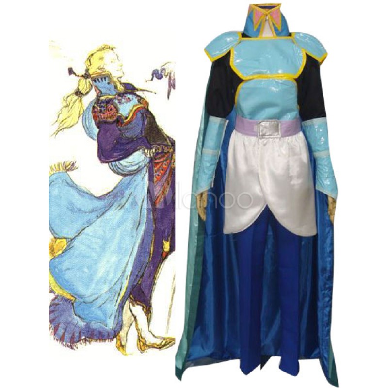 Finial Fantasy VI Edgar Roni Figaro Costumi Cosplay Carnevale Halloween