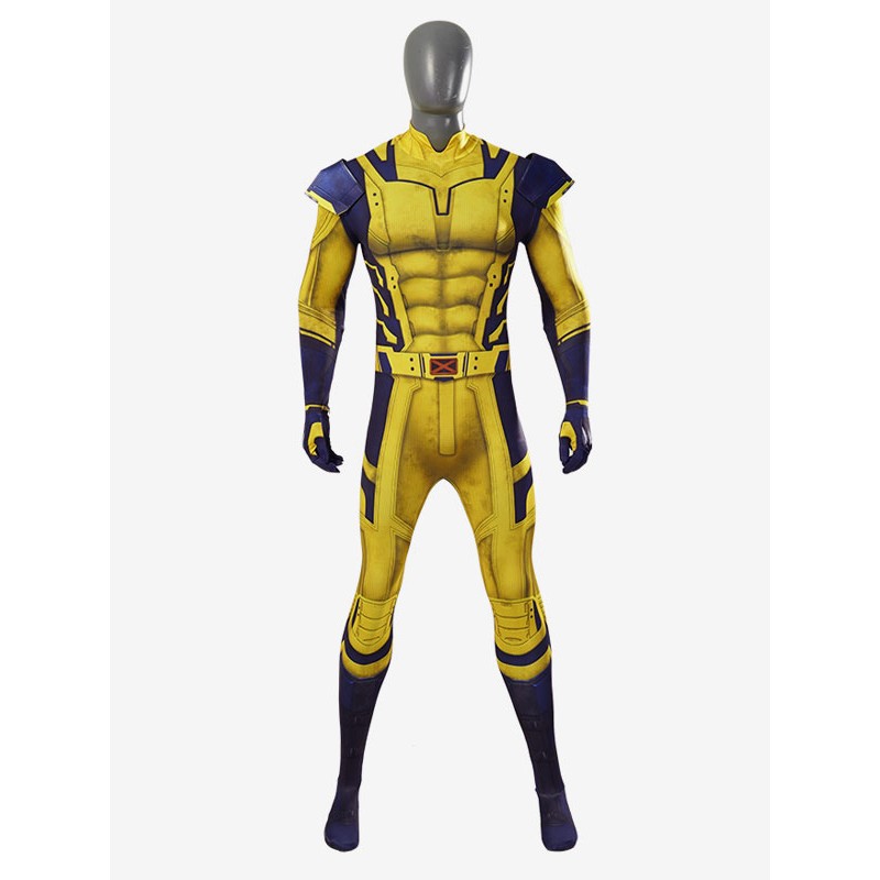 Marvel Comics Deadpool 3 Film Cosplay James Howlett Logan Wolverine Costumi Cosplay Prestige Edition Halloween