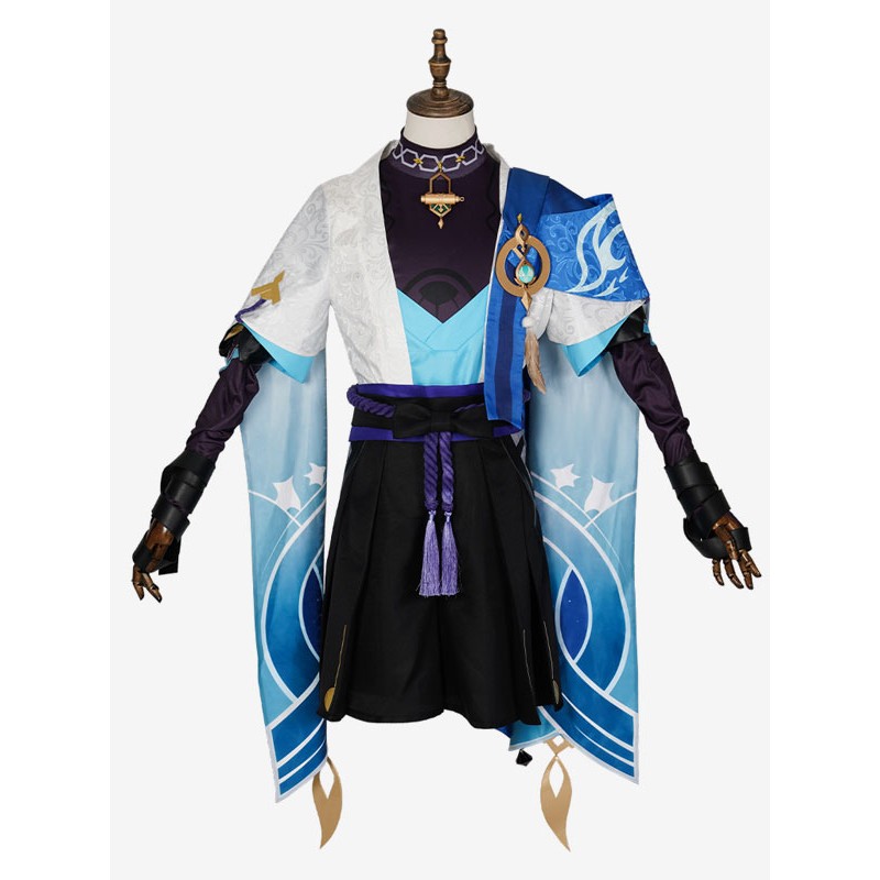 Costumi cosplay Genshin Impact Wanderer Balladeer senza cappello Carnevale