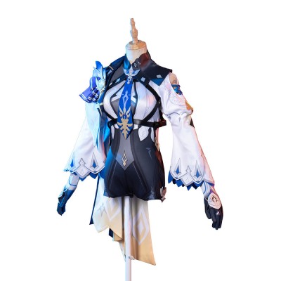 Genshin Impact Eula Lawrence Mihoyo Gioco Set completo Costumi Cosplay Halloween