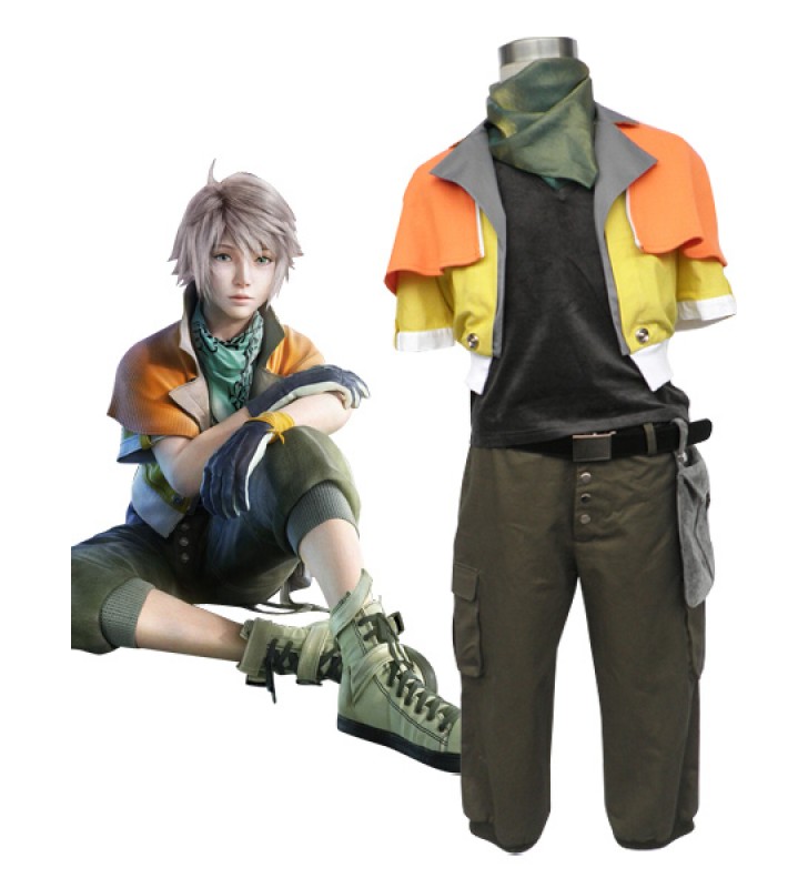 Final Fantasy XIII Hope Costume Estheim Cosplay Carnevale Halloween