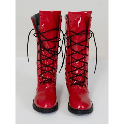 Street Fighter 6 Gioco Cosplay Cammy Cosplay Scarpe Carnevale Halloween