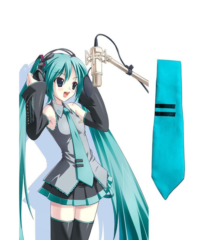 Vocaloid Accessorio panno uniforme blu pastello Costumi Cosplay Halloween
