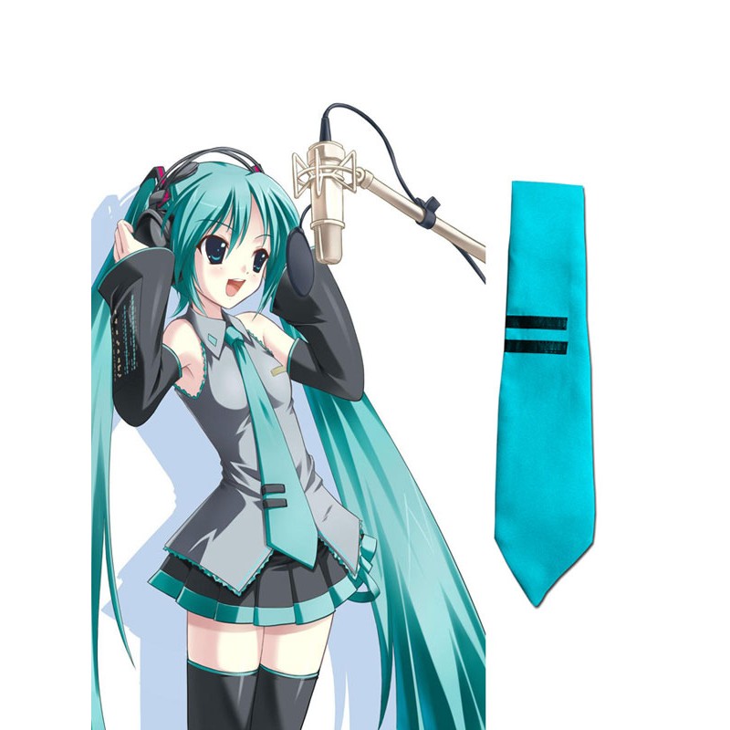 Vocaloid Accessorio panno uniforme blu pastello Costumi Cosplay Halloween