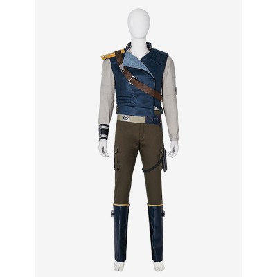 Star Wars Cosplay Jedi Survivor Cal Kestis Costumi Cosplay senza Scarpe