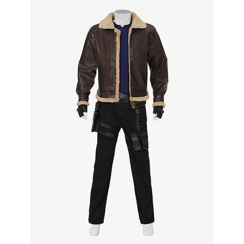 Resident Evil 4 Remake Gioco Cosplay Leon S Kennedy Costumi Cosplay Halloween