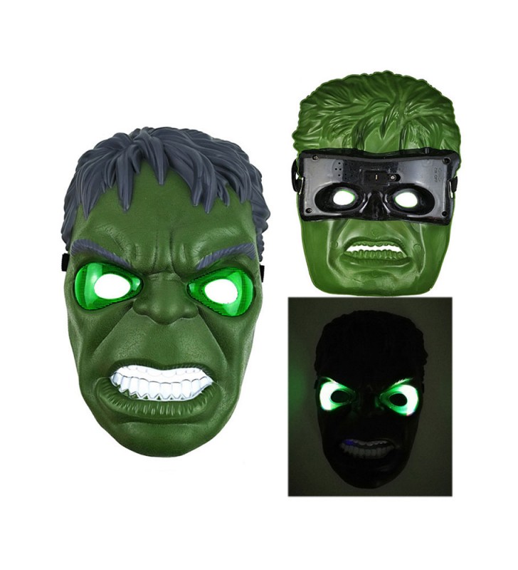 Maschera Marvel Comics Hulk Robert Bruce Banner Kid Cosplay Carnevale Halloween