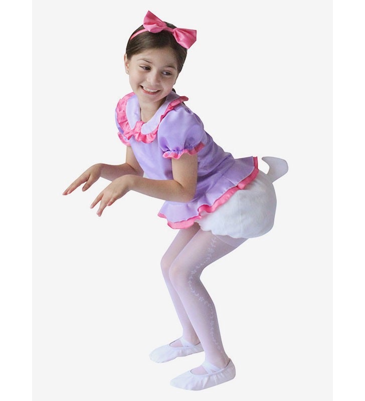 Disney Cartoon Daisy Duck Kid Costumi Cosplay