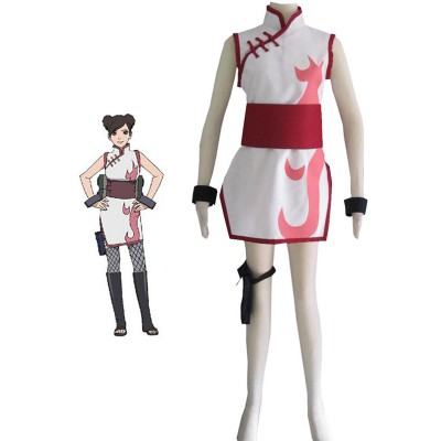 Costume Carnevale Naruto il film l'ultimoTenten Cheongsam Costumi Cosplay