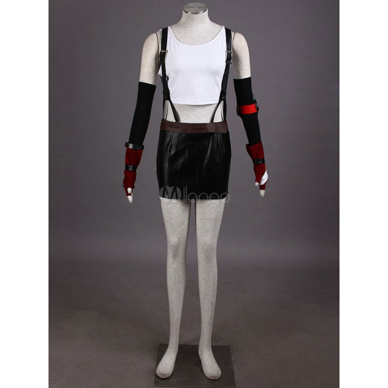 Final Fantasy 7pezzi PU cotone Costumi Cosplay Carnevale